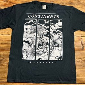 Continents Dead Stock Band Tee Shirt